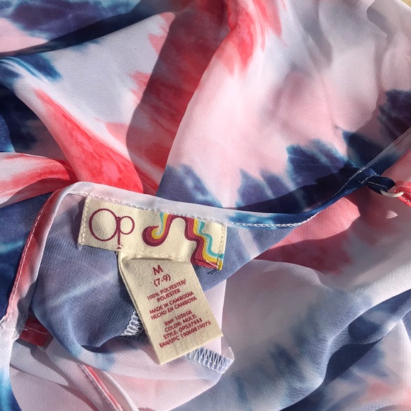 ❄️4/$18 OP  Tie Dye Swim Coverup - Picture 7 of 8